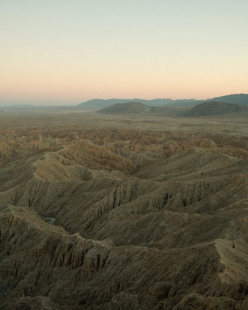 Anza Borrego Mojave Desert Elopement backdrop